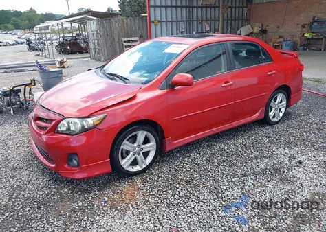 2013 Toyota Corolla S from USA, damaged, VIN 5YFBU4EE1DP150400